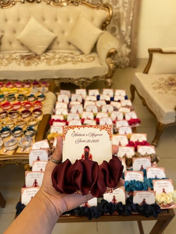 Scrunchie Favour